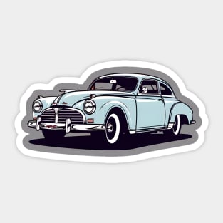 Vintage classic Car Designs Sticker